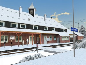 Bahnhof Feldberg-Bärental im Winter